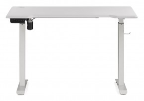 Компьютерный стол Маркос с механизмом подъема 120х75х75 белый / шагрень белая в Новом Уренгое - novyy-urengoy.ok-mebel.com | фото 2