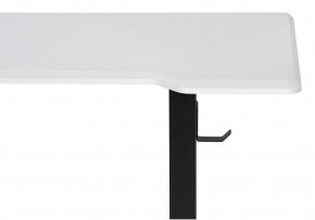 Компьютерный стол Маркос с механизмом подъема 140х80х75 белая шагрень / черный в Новом Уренгое - novyy-urengoy.ok-mebel.com | фото 6