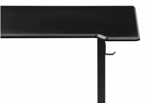 Компьютерный стол Маркос с механизмом подъема 140х80х75 черный / шагрень черная в Новом Уренгое - novyy-urengoy.ok-mebel.com | фото 8