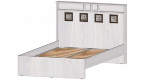 КОСТА-РИКА Кровать 1200 с основанием (анкор светлый) в Новом Уренгое - novyy-urengoy.ok-mebel.com | фото