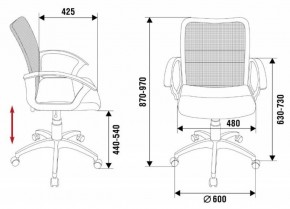 Кресло Бюрократ CH-590SL/BLACK в Новом Уренгое - novyy-urengoy.ok-mebel.com | фото 4