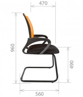 Кресло для оператора CHAIRMAN 696 V (ткань TW-11/сетка TW-01) в Новом Уренгое - novyy-urengoy.ok-mebel.com | фото 4