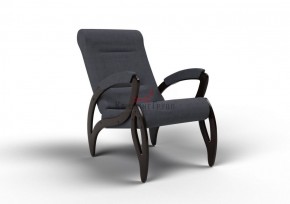 Кресло для отдыха Зельден 20-Т-ГР (ткань/венге) ГРАФИТ в Новом Уренгое - novyy-urengoy.ok-mebel.com | фото