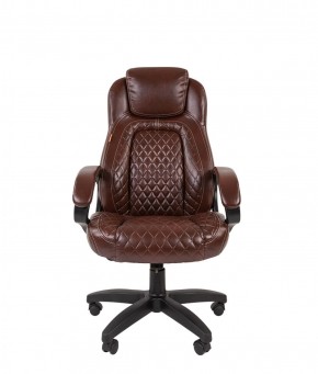 Кресло для руководителя  CHAIRMAN 432 (Экокожа коричневая) в Новом Уренгое - novyy-urengoy.ok-mebel.com | фото 2