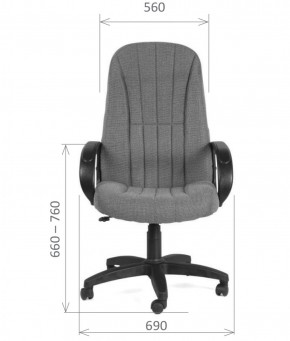 Кресло для руководителя  CHAIRMAN 685 СТ (ткань стандарт 10-356 черная) в Новом Уренгое - novyy-urengoy.ok-mebel.com | фото 5