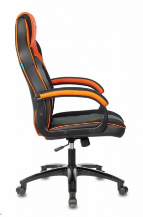 Кресло игровое Бюрократ VIKING 2 AERO ORANGE черный/оранжевый в Новом Уренгое - novyy-urengoy.ok-mebel.com | фото 3