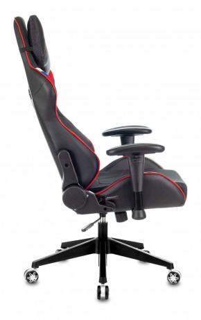 Кресло игровое Бюрократ VIKING 4 AERO RUS черный в Новом Уренгое - novyy-urengoy.ok-mebel.com | фото 2