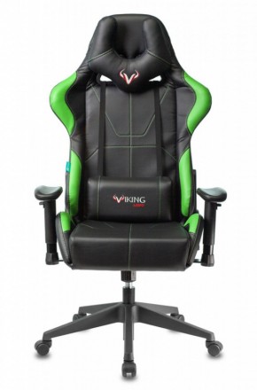 Кресло игровое Бюрократ VIKING 5 AERO LGREEN черный/салатовый в Новом Уренгое - novyy-urengoy.ok-mebel.com | фото 2