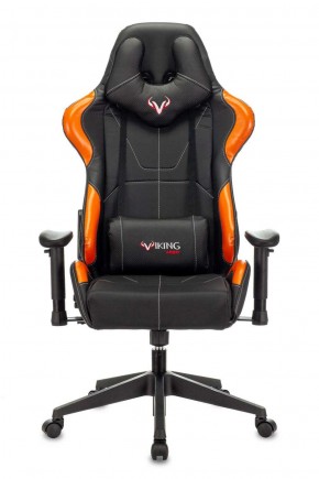 Кресло игровое Бюрократ VIKING 5 AERO ORANGE черный/оранжевый в Новом Уренгое - novyy-urengoy.ok-mebel.com | фото 3