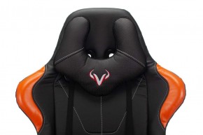 Кресло игровое Бюрократ VIKING 5 AERO ORANGE черный/оранжевый в Новом Уренгое - novyy-urengoy.ok-mebel.com | фото 6