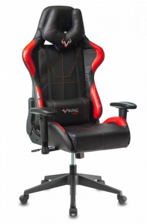 Кресло игровое Бюрократ VIKING 5 AERO RED черный/красный в Новом Уренгое - novyy-urengoy.ok-mebel.com | фото