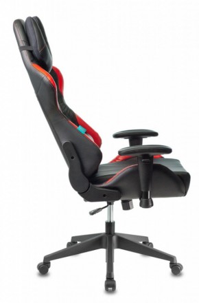 Кресло игровое Бюрократ VIKING 5 AERO RED черный/красный в Новом Уренгое - novyy-urengoy.ok-mebel.com | фото 2