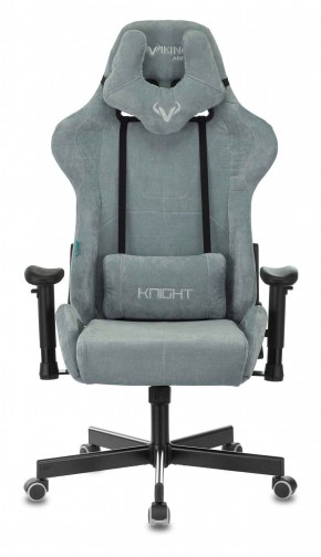 Кресло игровое Бюрократ VIKING KNIGHT LT28 FABRIC серо-голубой в Новом Уренгое - novyy-urengoy.ok-mebel.com | фото 3