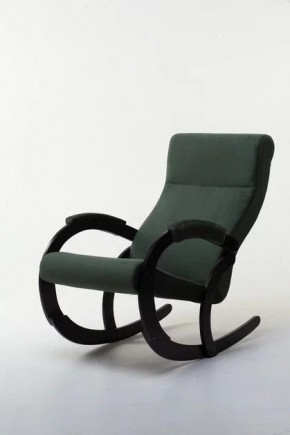 Кресло-качалка КОРСИКА 34-Т-AG (зеленый) в Новом Уренгое - novyy-urengoy.ok-mebel.com | фото
