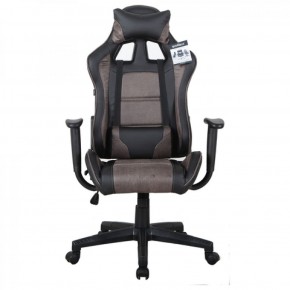 Кресло компьютерное BRABIX "GT Racer GM-100" (черное/коричневое) 531819 в Новом Уренгое - novyy-urengoy.ok-mebel.com | фото 3