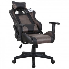Кресло компьютерное BRABIX "GT Racer GM-100" (черное/коричневое) 531819 в Новом Уренгое - novyy-urengoy.ok-mebel.com | фото 4