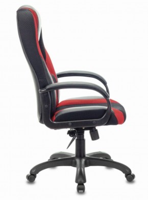 Кресло компьютерное BRABIX PREMIUM "Rapid GM-102" (экокожа/ткань, черное/красное) 532107 в Новом Уренгое - novyy-urengoy.ok-mebel.com | фото 3
