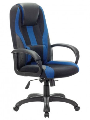 Кресло компьютерное BRABIX PREMIUM "Rapid GM-102" (экокожа/ткань, черное/синее) 532106 в Новом Уренгое - novyy-urengoy.ok-mebel.com | фото