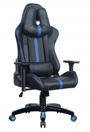 Кресло компьютерное BRABIX "GT Carbon GM-120" (черное/синее) 531930 в Новом Уренгое - novyy-urengoy.ok-mebel.com | фото