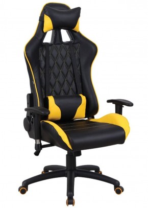 Кресло компьютерное BRABIX "GT Master GM-110" (черное/желтое) 531927 в Новом Уренгое - novyy-urengoy.ok-mebel.com | фото