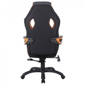 Кресло компьютерное BRABIX Techno Pro GM-003 (ткань черное/серое, вставки оранжевые) 531813 в Новом Уренгое - novyy-urengoy.ok-mebel.com | фото 5