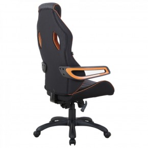 Кресло компьютерное BRABIX Techno Pro GM-003 (ткань черное/серое, вставки оранжевые) 531813 в Новом Уренгое - novyy-urengoy.ok-mebel.com | фото 6