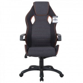 Кресло компьютерное BRABIX Techno Pro GM-003 (ткань черное/серое, вставки оранжевые) 531813 в Новом Уренгое - novyy-urengoy.ok-mebel.com | фото 7