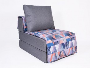 Кресло-кровать бескаркасное Харви (серый-сноу деним) в Новом Уренгое - novyy-urengoy.ok-mebel.com | фото