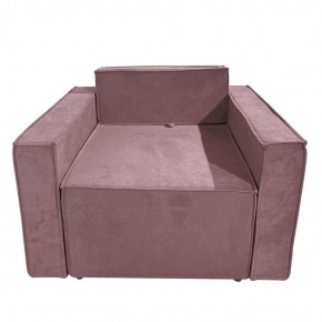 Кресло-кровать Принц КК1-ВР (велюр розовый) в Новом Уренгое - novyy-urengoy.ok-mebel.com | фото
