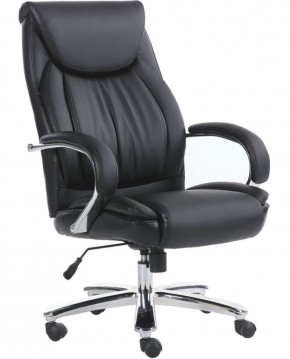 Кресло офисное BRABIX PREMIUM "Advance EX-575" (хром, экокожа, черное) 531825 в Новом Уренгое - novyy-urengoy.ok-mebel.com | фото 1