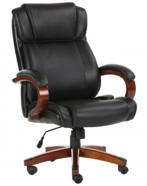 Кресло офисное BRABIX PREMIUM "Magnum EX-701" (дерево, рециклированная кожа, черное) 531827 в Новом Уренгое - novyy-urengoy.ok-mebel.com | фото