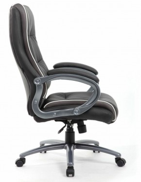 Кресло офисное BRABIX PREMIUM "Strong HD-009" (экокожа черная, ткань серая) 531945 в Новом Уренгое - novyy-urengoy.ok-mebel.com | фото 3