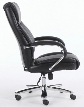 Кресло офисное BRABIX "Advance EX-575" (хром/экокожа/черное) 531825 в Новом Уренгое - novyy-urengoy.ok-mebel.com | фото 3