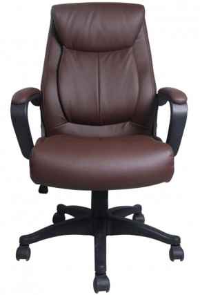 Кресло офисное BRABIX "Enter EX-511" (экокожа/коричневая) 531163 в Новом Уренгое - novyy-urengoy.ok-mebel.com | фото 3