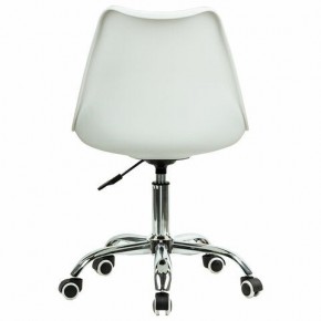 Кресло стул BRABIX "Eames MG-310 CH", хром, пластик белый, ткань серая, 532924 в Новом Уренгое - novyy-urengoy.ok-mebel.com | фото 4