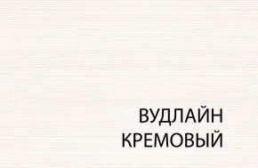 Кровать 120, TIFFANY, цвет вудлайн кремовый в Новом Уренгое - novyy-urengoy.ok-mebel.com | фото 1