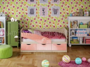 Кровать Бабочки (Розовый металлик) 1600 в Новом Уренгое - novyy-urengoy.ok-mebel.com | фото