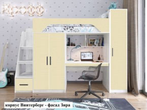 Кровать-чердак Тея (*Без Пенала) в Новом Уренгое - novyy-urengoy.ok-mebel.com | фото 3