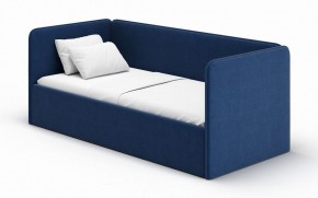 Кровать-диван Leonardo 160*70 (Синий) + боковина в Новом Уренгое - novyy-urengoy.ok-mebel.com | фото
