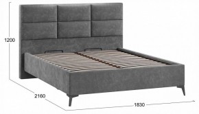 Кровать двуспальная Делана с ПМ Тип 1 в Новом Уренгое - novyy-urengoy.ok-mebel.com | фото 3