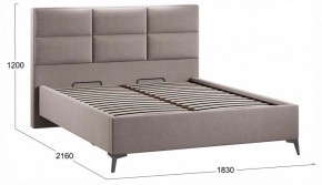 Кровать двуспальная Делана с ПМ Тип 1 в Новом Уренгое - novyy-urengoy.ok-mebel.com | фото 4