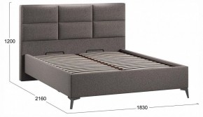 Кровать двуспальная Делана с ПМ Тип 1 в Новом Уренгое - novyy-urengoy.ok-mebel.com | фото 4