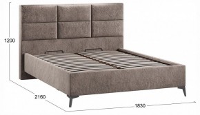 Кровать двуспальная Делана с ПМ Тип 1 в Новом Уренгое - novyy-urengoy.ok-mebel.com | фото 4