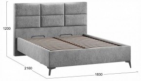 Кровать двуспальная Делана с ПМ Тип 1 в Новом Уренгое - novyy-urengoy.ok-mebel.com | фото 4