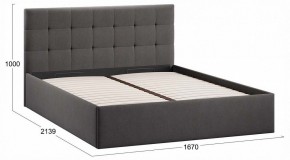 Кровать двуспальная Джоли с ПМ Тип 1 в Новом Уренгое - novyy-urengoy.ok-mebel.com | фото 4