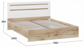 Кровать двуспальная Фьюжн ТД-260.01.03 в Новом Уренгое - novyy-urengoy.ok-mebel.com | фото 3