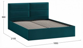 Кровать двуспальная Глосс с ПМ Тип 1 в Новом Уренгое - novyy-urengoy.ok-mebel.com | фото 4