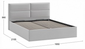 Кровать двуспальная Глосс с ПМ Тип 1 в Новом Уренгое - novyy-urengoy.ok-mebel.com | фото 4