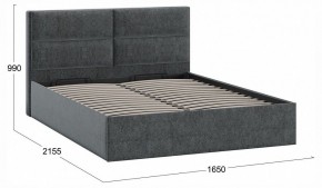 Кровать двуспальная Глосс с ПМ Тип 1 в Новом Уренгое - novyy-urengoy.ok-mebel.com | фото 4