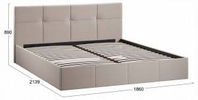 Кровать двуспальная Лора с ПМ в Новом Уренгое - novyy-urengoy.ok-mebel.com | фото 4